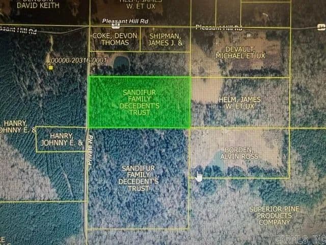 Vacant Land (10+ Acres) in Junction City - Junction City, Arkansas, 71749