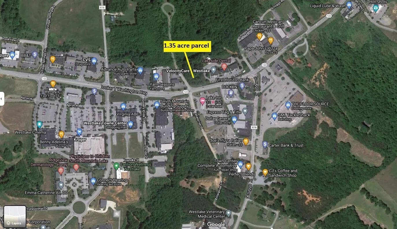 Property from 0 Booker T Washington Hwy - KW - Hardy, Virginia, 24101