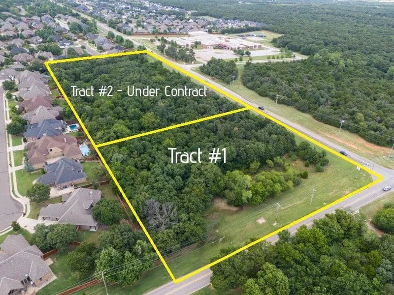 9.728+/- Acres in Outstanding Location | Offered in 2 Tracts | Vacant Lot | Zoned Commercial | Edmond, OK