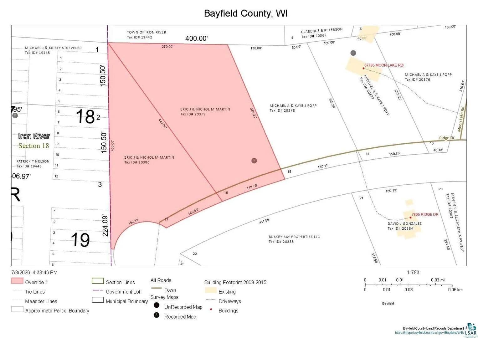 Vacant Land in Iron River - Iron River, Wisconsin, 54847