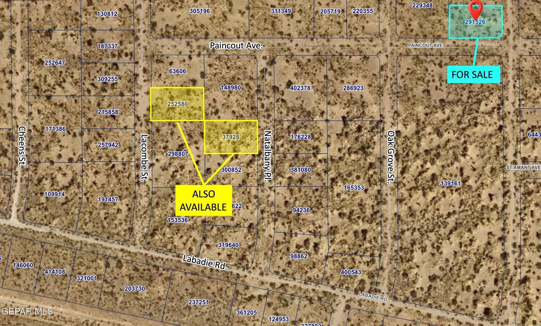 Property from PN-291526 Palmetto Drive - KW - El Paso, Texas, 79928