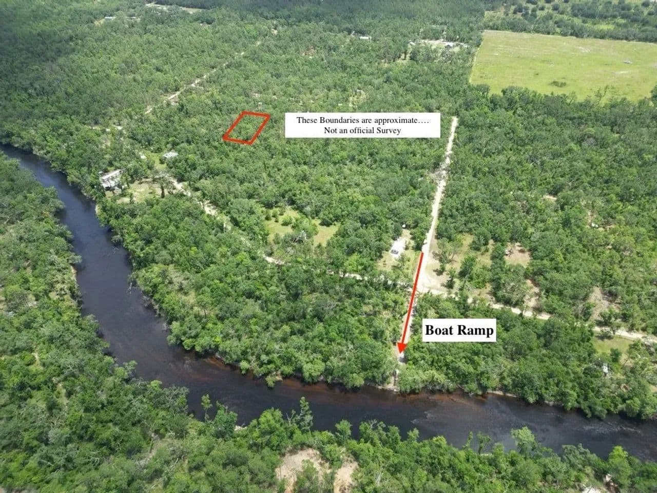 Withlacoochee River Campsites +/- 1.24 Acres - Jasper, Florida, 32052