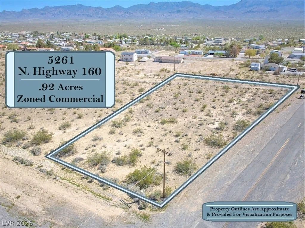 Property from 5261 N Nevada Hwy 160 - KW - Pahrump, Nevada, 89061