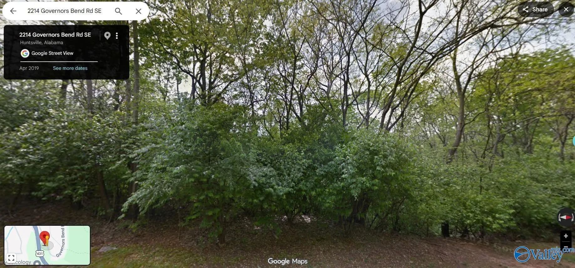 Property from 2214 Governors Bend Road SE - KW - Huntsville, Alabama, 35801