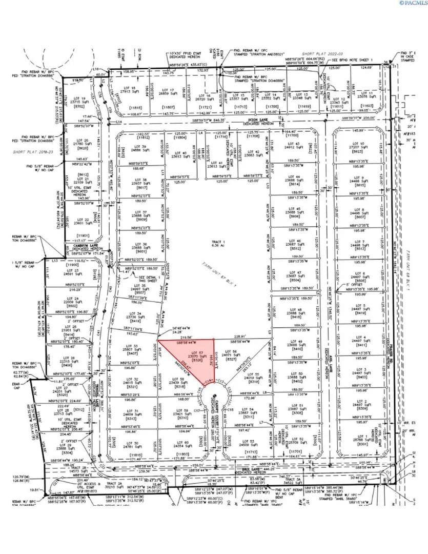 Property from 8326 Canopy Court - KW - Pasco, Washington, 99301