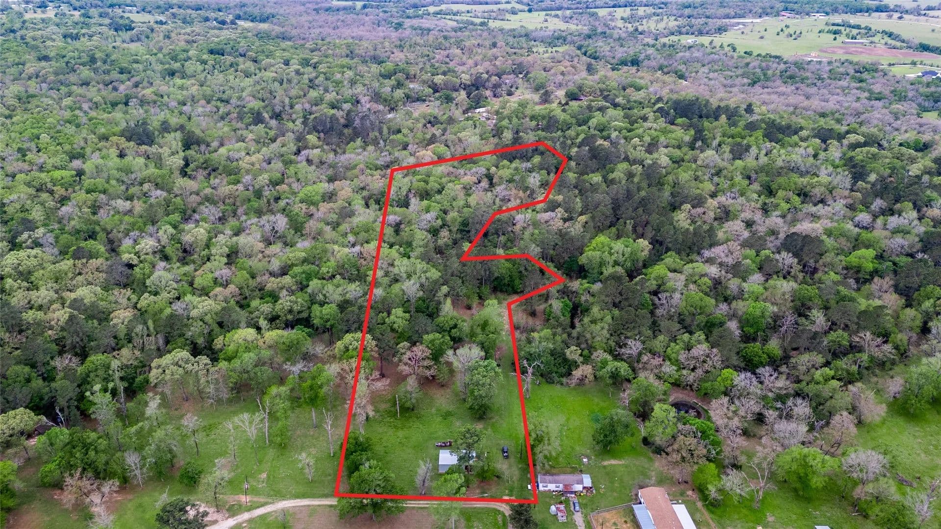 Property from TBD Private Road 1120 - KW - Leona, Texas, 75850