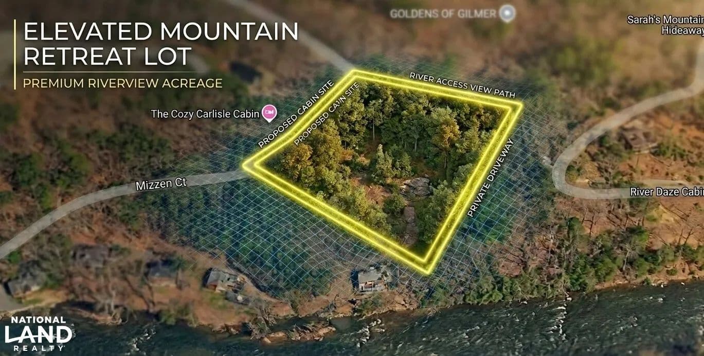 North Georgia River Resort Homesite - Ellijay, Georgia, 30540