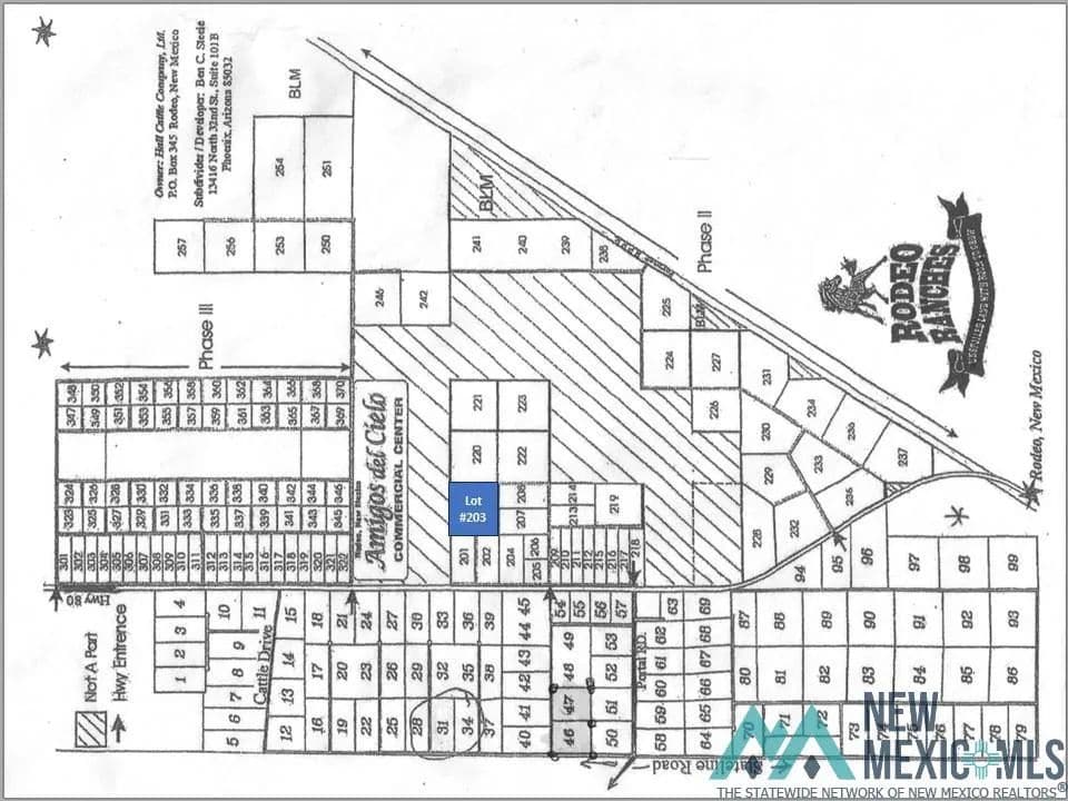 40 Acres of Land for Sale in Rodeo, NM - Rodeo, New Mexico, 88056
