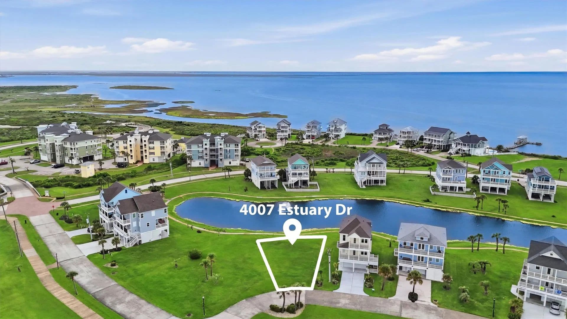 Property from 4007 Estuary Court - KW - Galveston, Texas, 77554