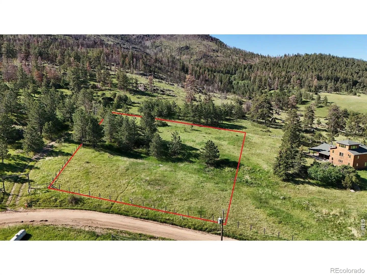 Property from 0 Palisade Mountain Drive - KW - Drake, Colorado, 80515