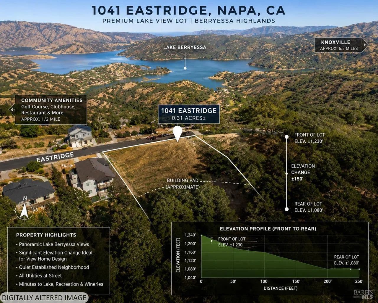 Property from 1041 Eastridge Drive - KW - Napa, California, 94558