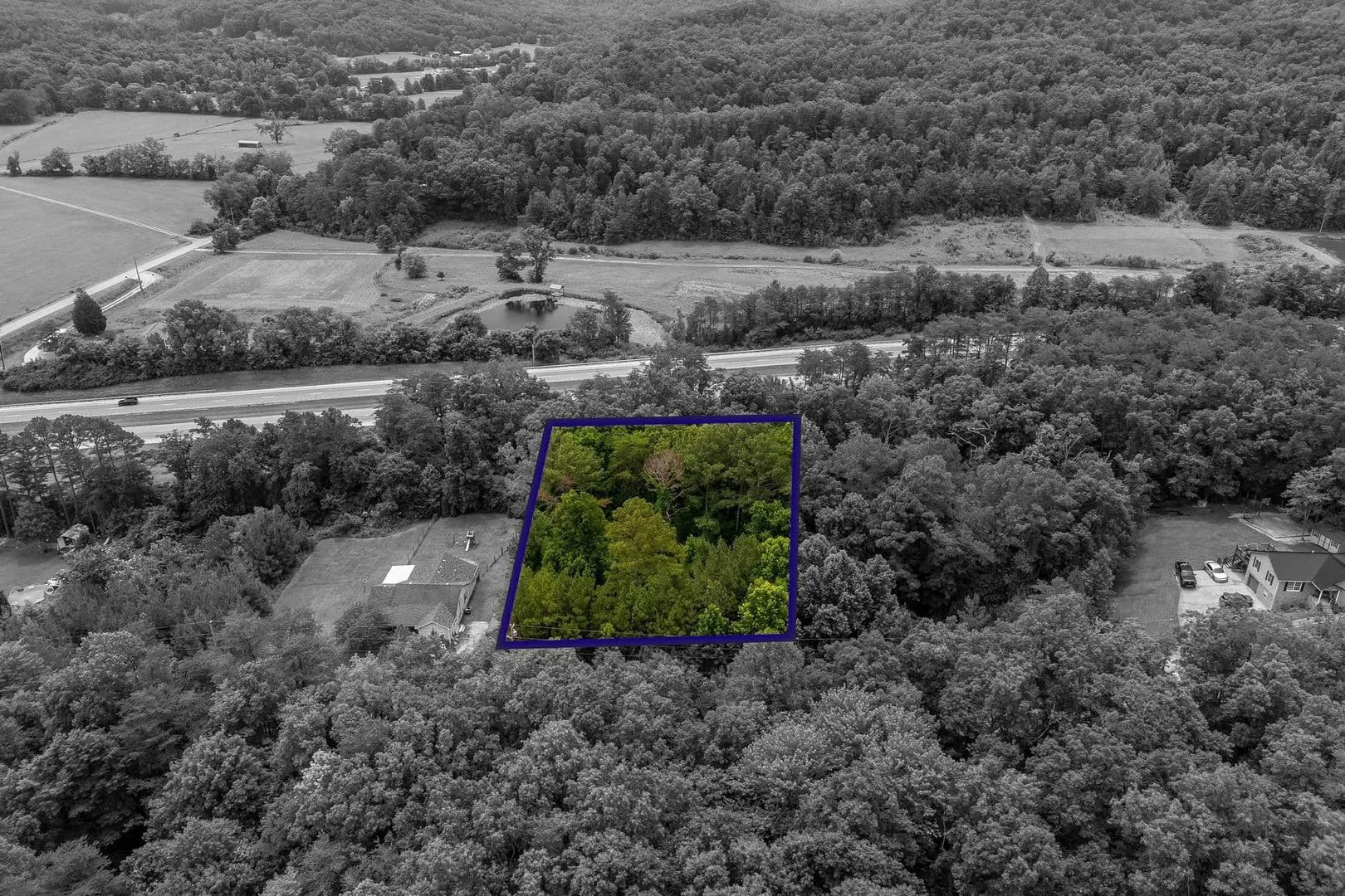 Property from lot 5 Evergreen Drive - KW - Stanton, Kentucky, 40380