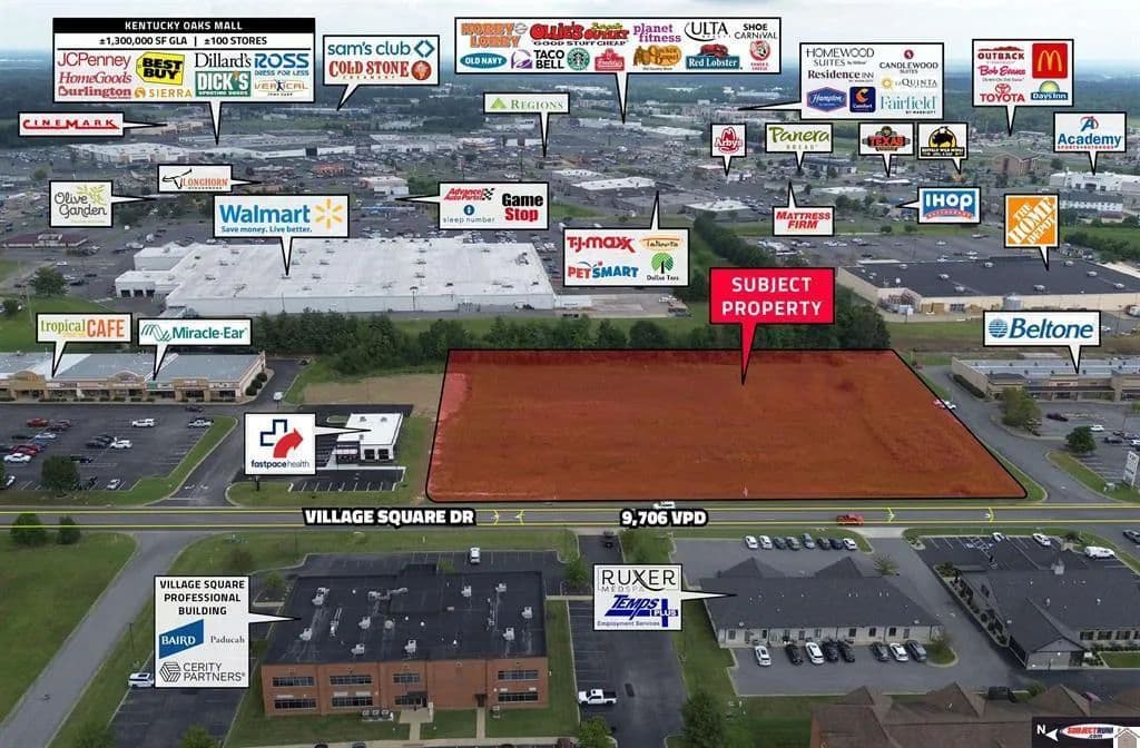 Property from 4735 Village Square Drive - KW - Paducah, Kentucky, 42001