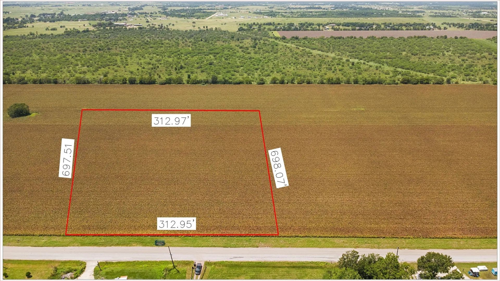 Property from Tract 2 Jurica Road - KW - Sealy, Texas, 77474