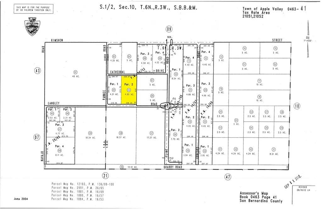 Vacant Land in Apple Valley - Apple Valley, California, 92307