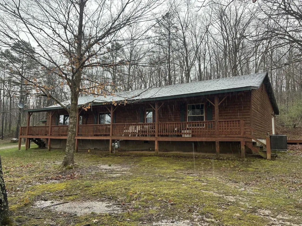 Beautiful Country Log Home in Greenville, MO - land for sale