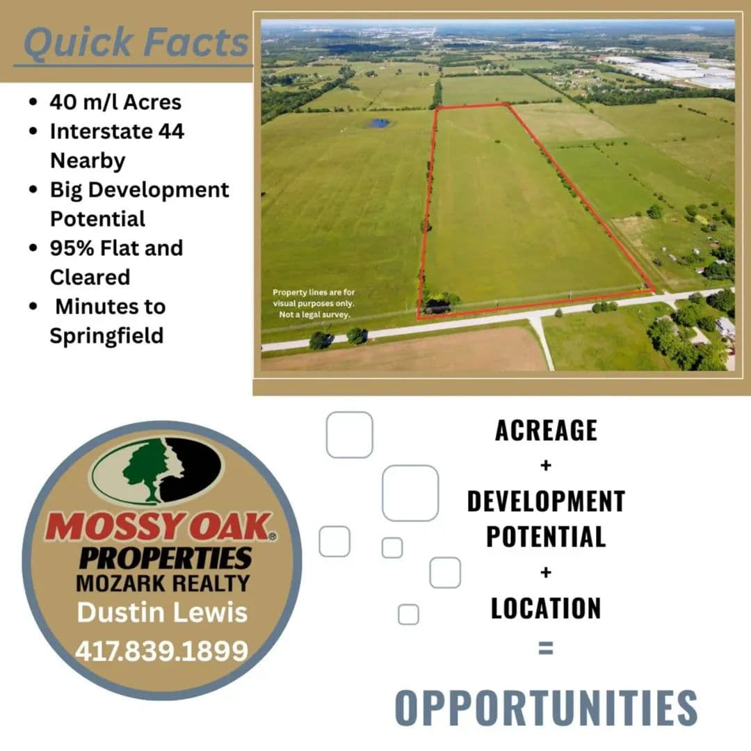 40 Acres By Springfield MO - Strafford, Missouri, 65757