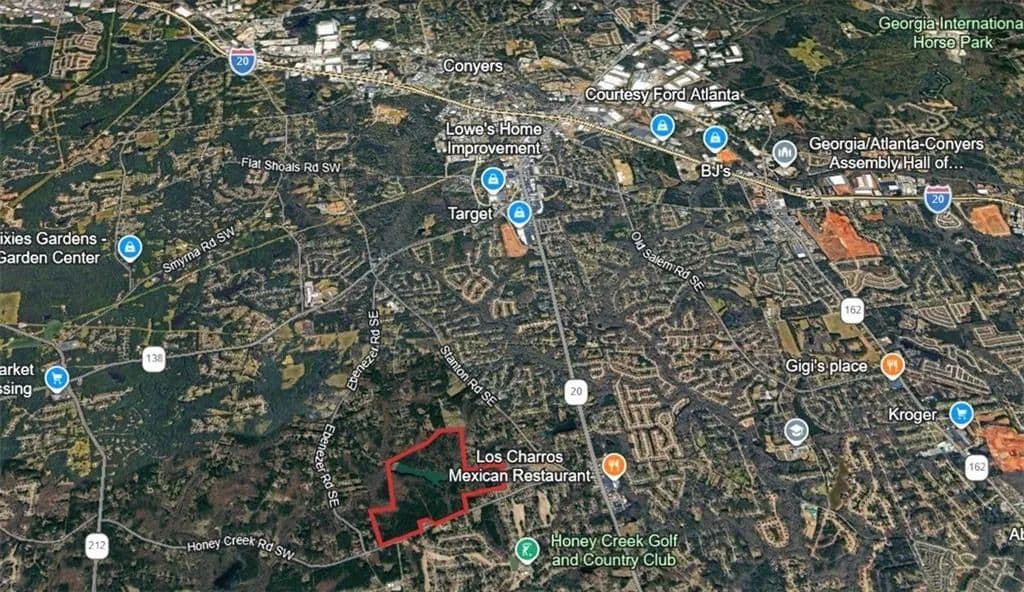 285.44 Acres of Land for Sale in Conyers, GA - Conyers, Georgia, 30094