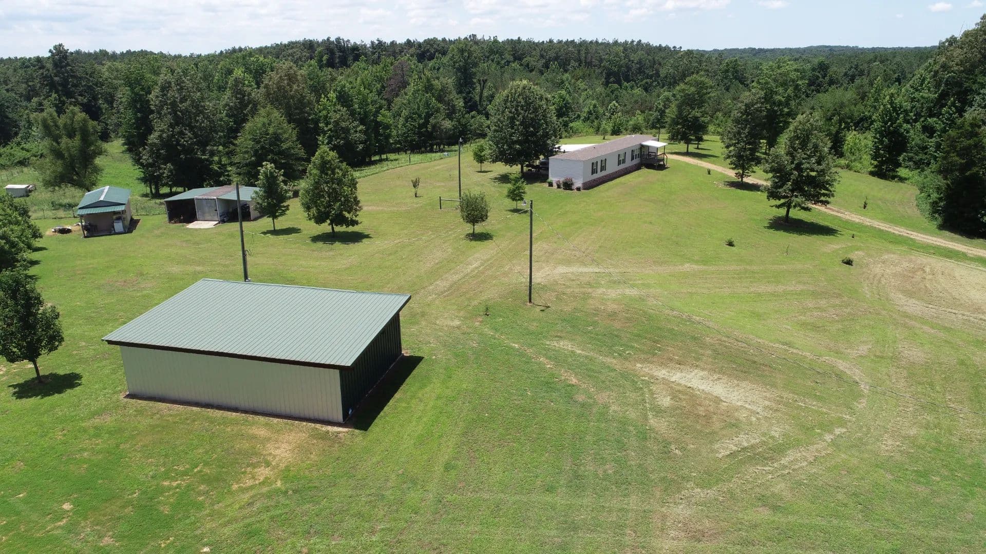 30 Acres with a Home in Tallahatchie County, MS - Cascilla, Mississippi, 38920