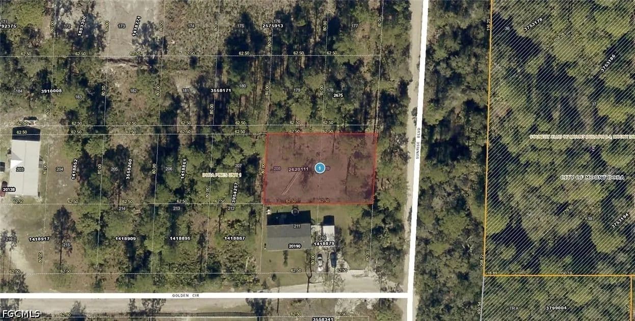 Property from 21-19-27-0100-000-20800 Sunrise Boulevard - KW - Mount Dora, Florida, 32757