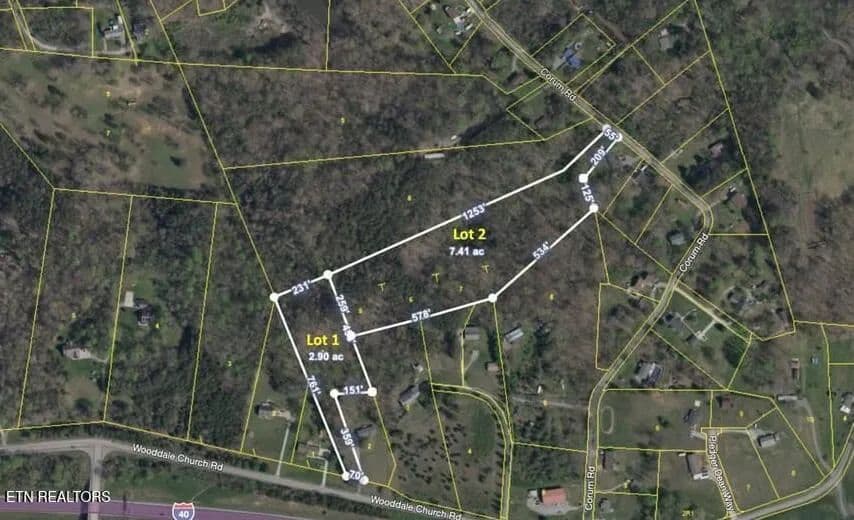 9.6 Acres of Land for Sale in Knoxville, TN - Knoxville, Tennessee, 37924