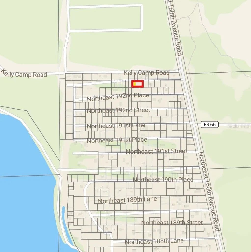 Property from Lot 21, 22, 23, 24 NE 192ND LANE - KW - Fort Mc Coy, Florida, 32134