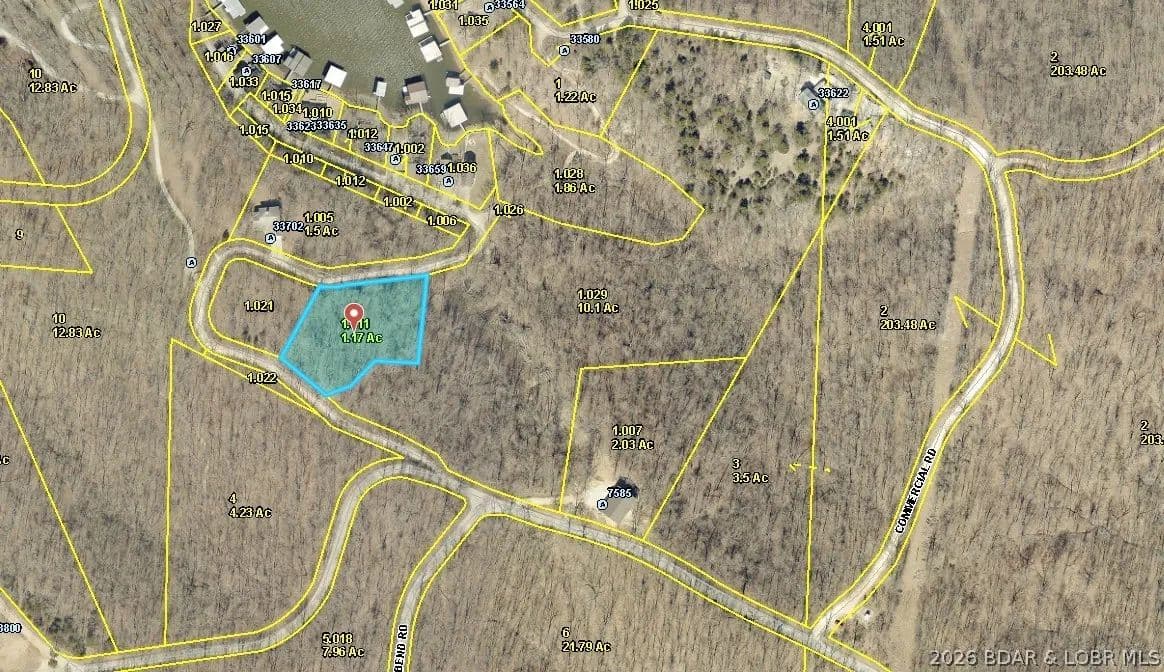 Property from TBD Cooper Road - KW - Gravois Mills, Missouri, 65037
