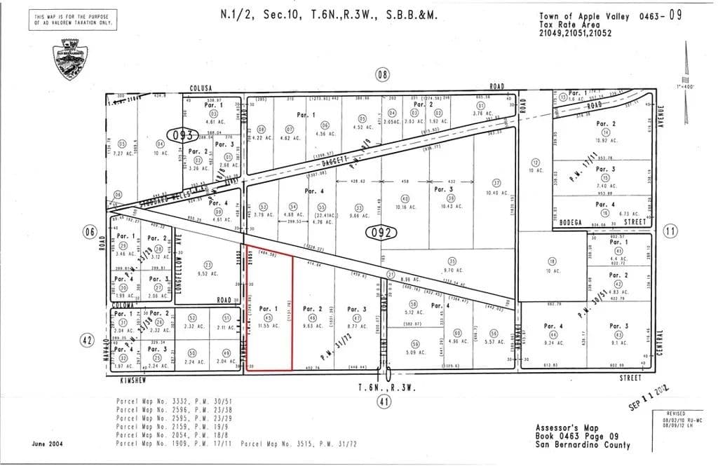 Property from 0 Pawnee Road - KW - Apple Valley, California, 92307
