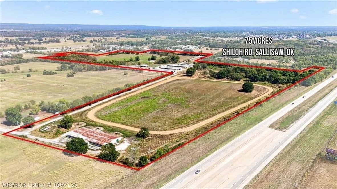 79.5 Acres of Land for Sale in Sallisaw, OK - land for sale