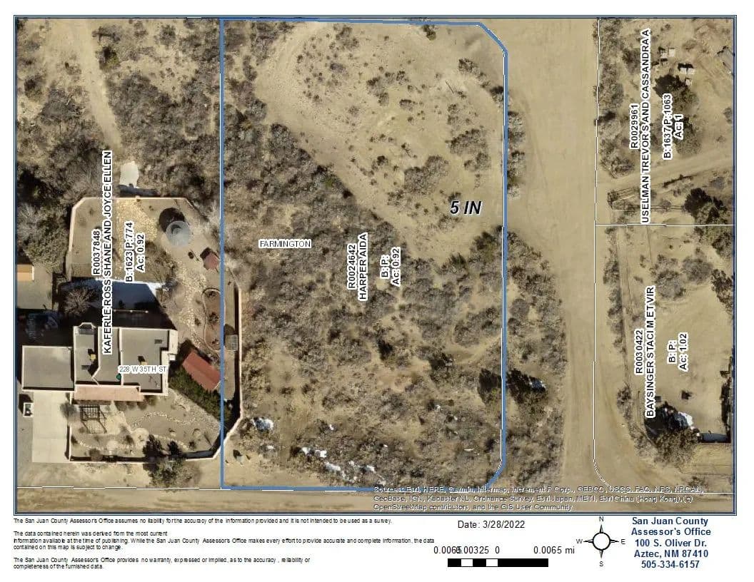 Land -Agricultural (Not Zoned) in Farmington - Farmington, New Mexico, 87401
