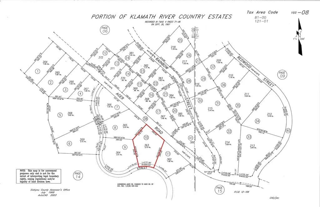 Property from 0 Cougar Street - KW - Hornbrook, California, 96044