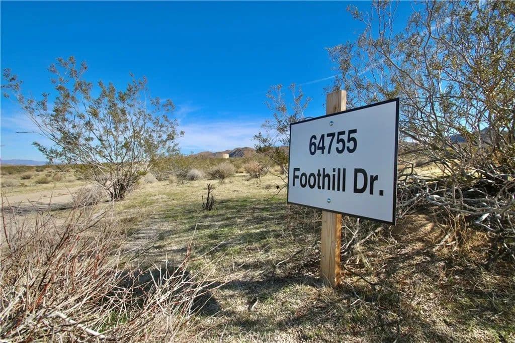 Property from 64755 Foothill Drive - KW - Joshua Tree, California, 92252
