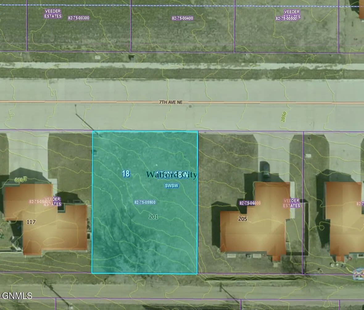 Property from Tbd 7th Avenue NE - KW - Watford City, North Dakota, 58854
