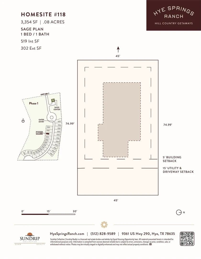 0.08 Acres of Land for Sale in Hye, Texas - Hye, Texas, 78635