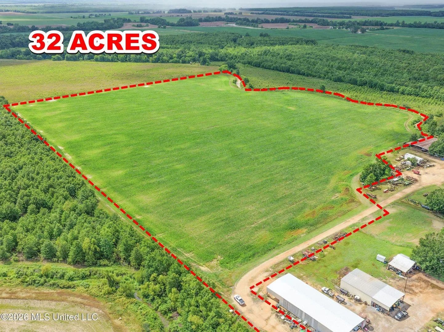 Property from Dummyline Road - KW - Crowder, Mississippi, 38622