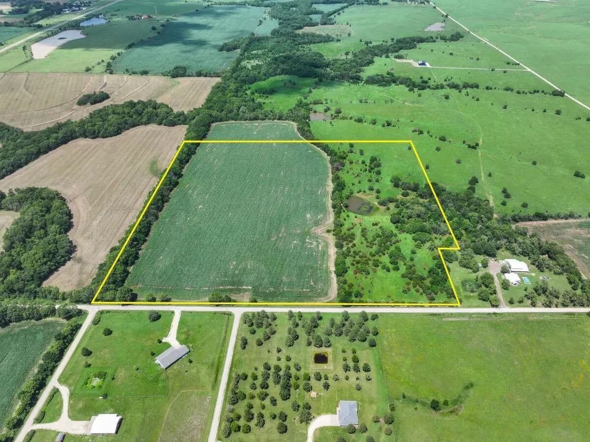 40 Acres of Land for Sale in El Dorado, KS - El Dorado, Kansas, 67042