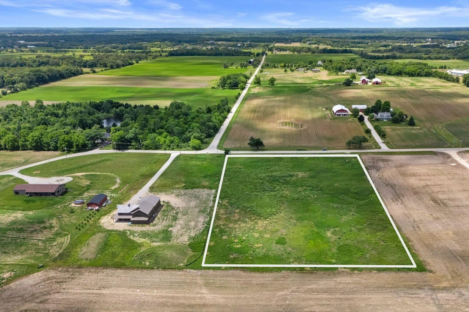4.67 Acres of Land for Sale in Dover, Wisconsin - Dover, Wisconsin, 53105