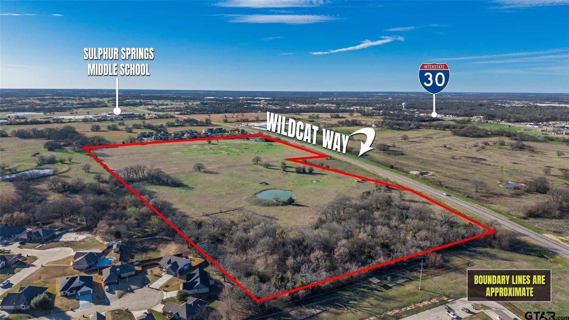 Vacant Land in Sulphur Springs - land for sale