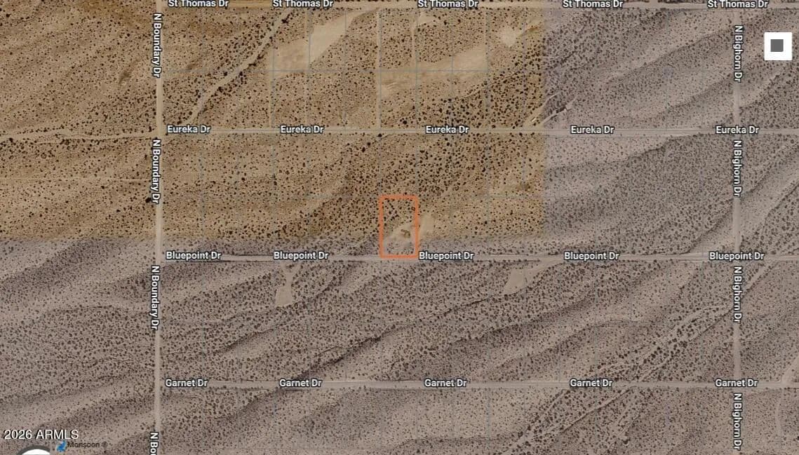 Property from TBD Bluepoint Drive #4942 - KW - Meadview, Arizona, 86444