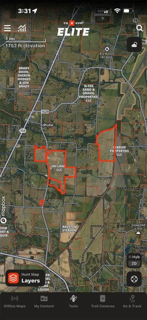 Property from Tract 6 E Fm 2815 - KW - Bonham, Texas, 75418