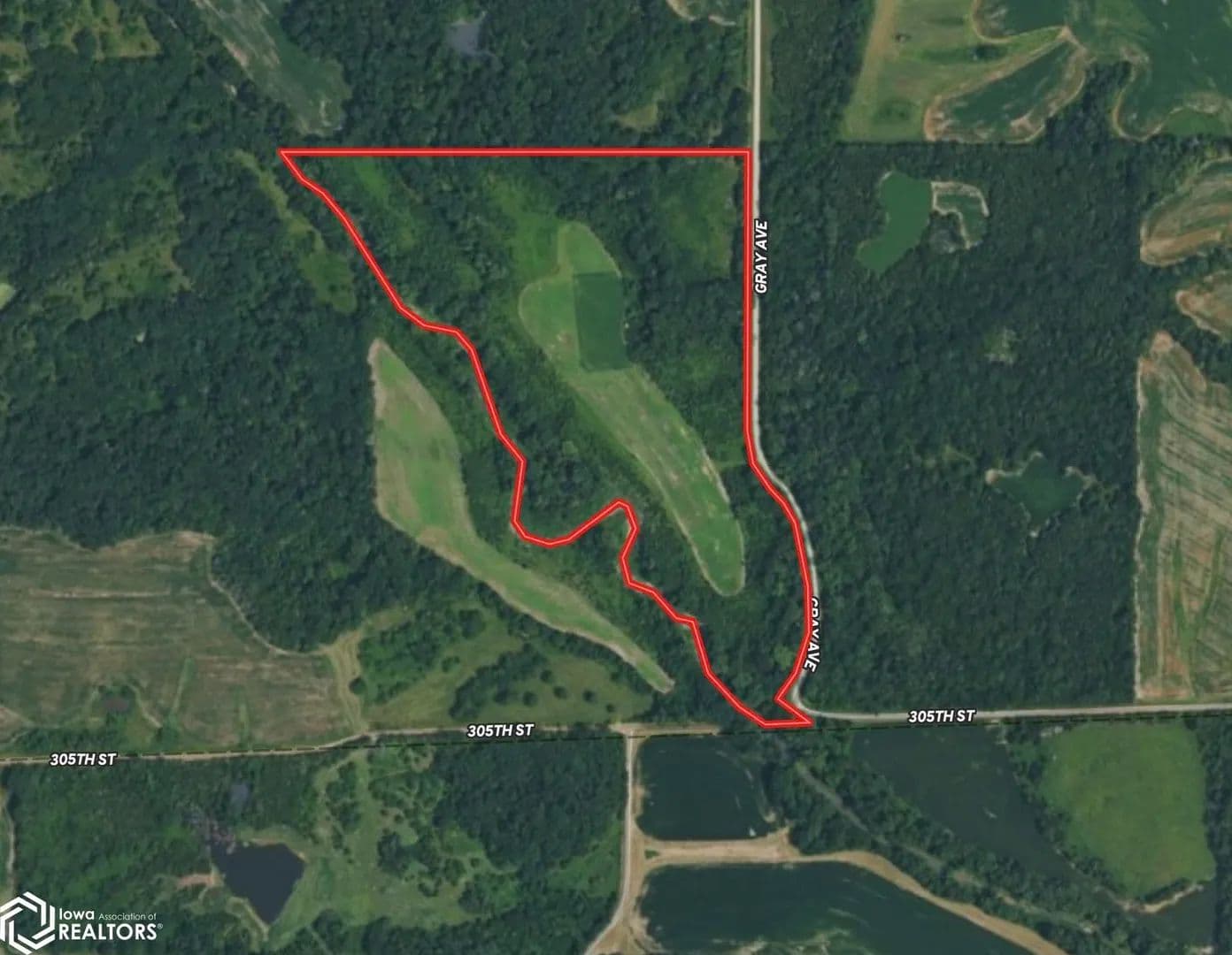41.46 Acres of Land for Sale in Cantril, IA - Cantril, Iowa, 52542
