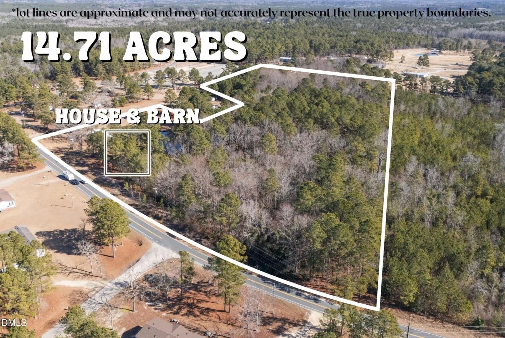 Property from 2630 Ponderosa Road - KW - Cameron, North Carolina, 28326