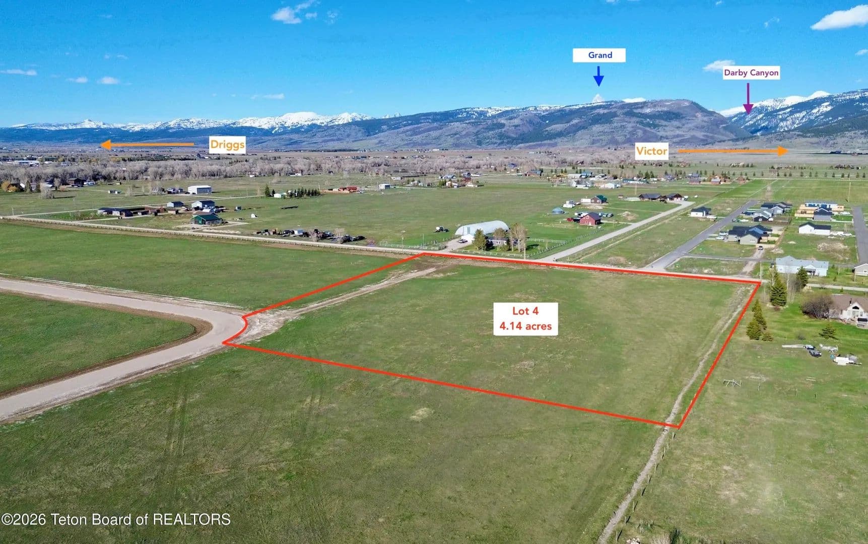 Property from LOT 4 WALDEN COURT - KW - Victor, Idaho, 83455