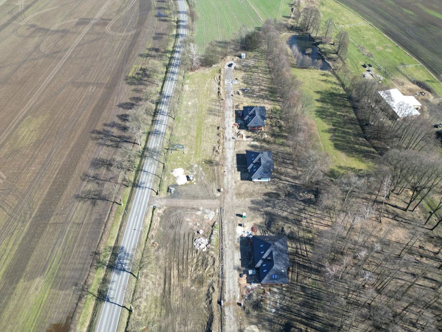 „Działka z projektem domu, pozwoleniem na budowę i - land for sale
