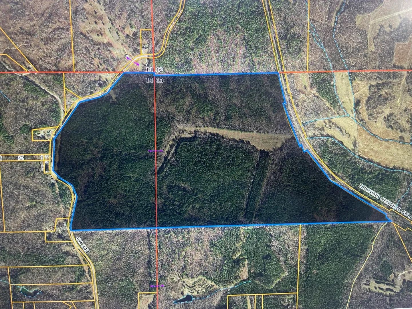 Property from CR 343 - KW - Glen, Mississippi, 38846