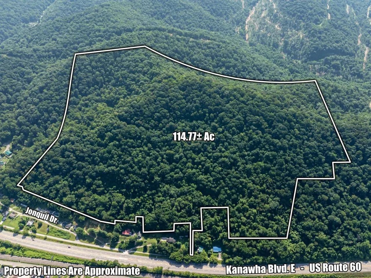 114.77± Acre Absolute Land Auction – Charleston, WV - Charleston, West Virginia, 25306