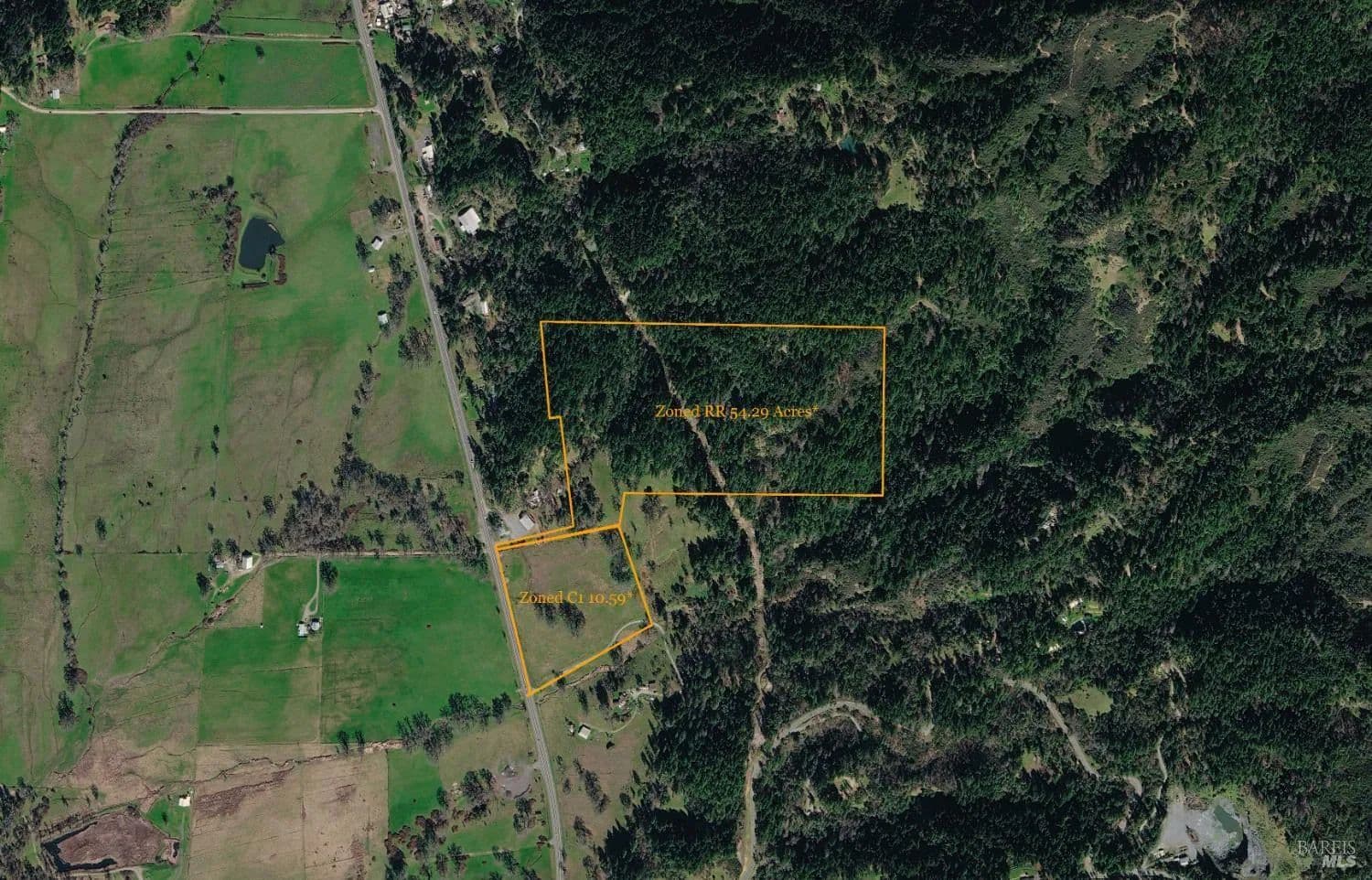 Property from 45455 Highway 101 - KW - Laytonville, California, 95454