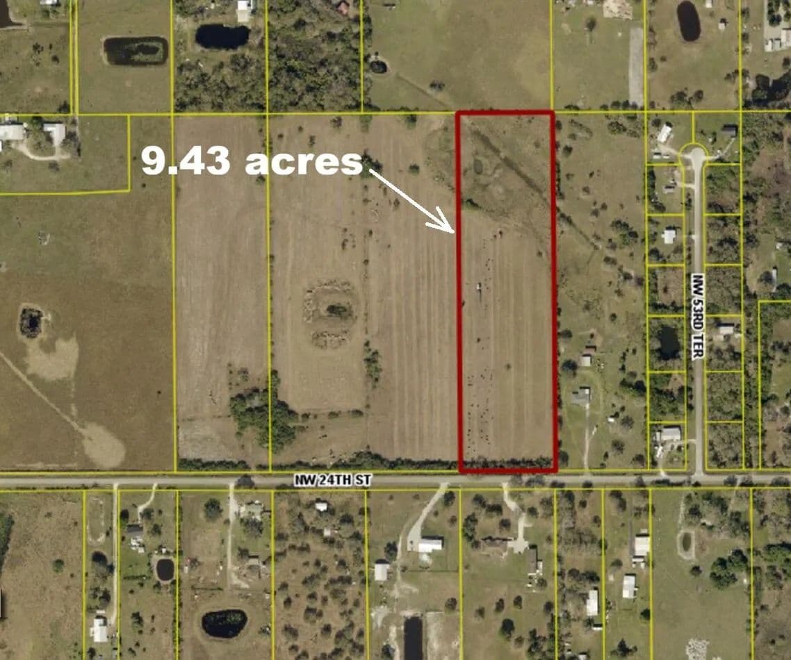 Property from 5573 NW 24th Street - KW - Okeechobee, Florida, 34972