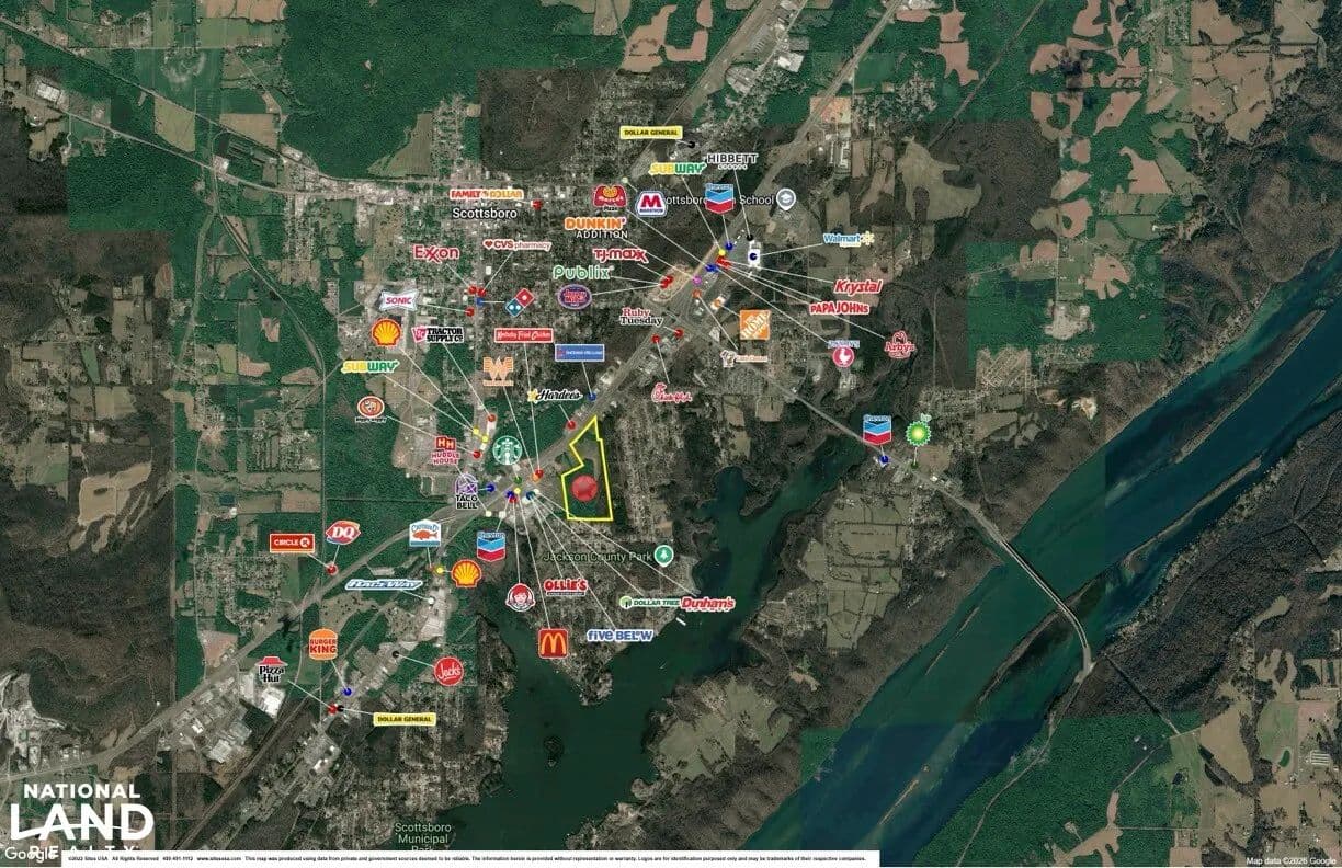 Prime Highway 72 Commercial Opportunity - Scottsboro, Alabama, 35769
