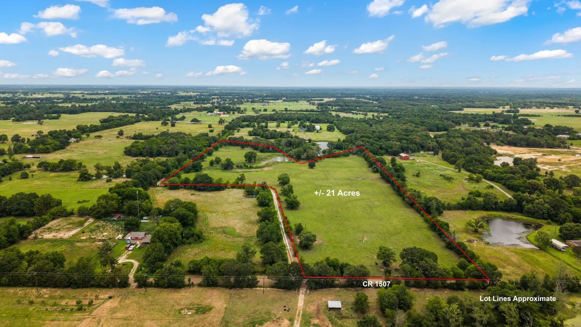 21.5 Acres of Land for Sale in Van, Texas - Van, Texas, 75790